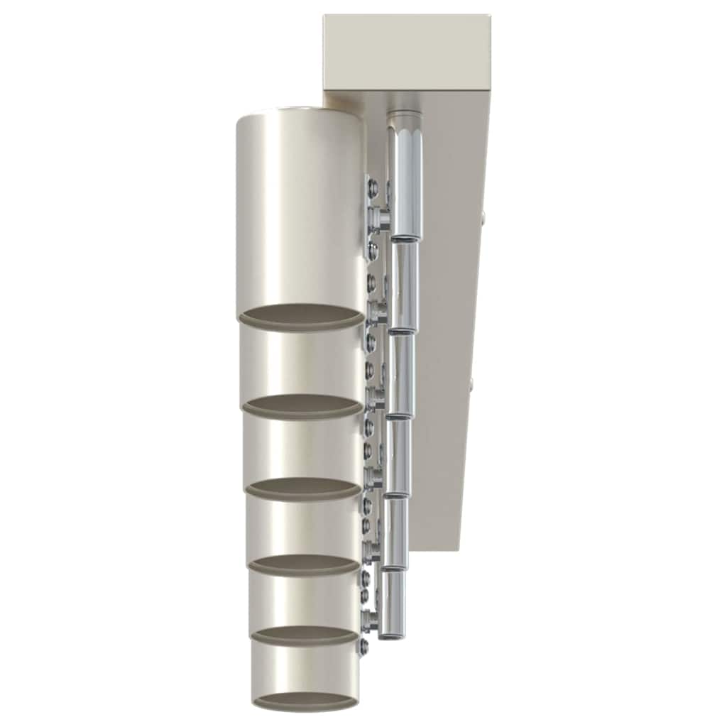 Deckenstrahler mit Strahlern Nickel 73 x 6,5 x 11,5 cm Metall