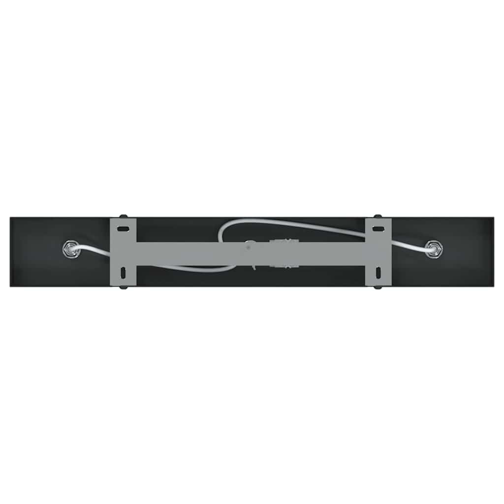 Deckenstrahler mit Strahlern Schwarz 38 x 6 x 16 cm Metall