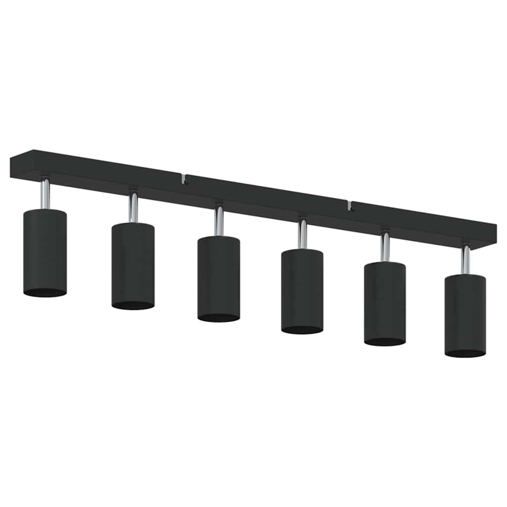 Deckenstrahler mit Strahlern Schwarz 73 x 6 x 16 cm Metall