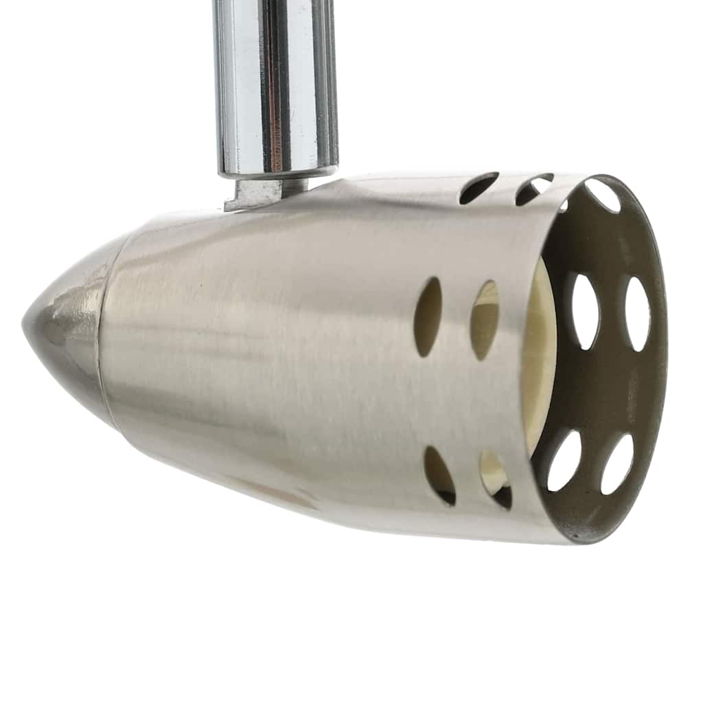 Deckenstrahler mit Strahlern Nickel 36,5 x 10 x 12,5 cm Metall