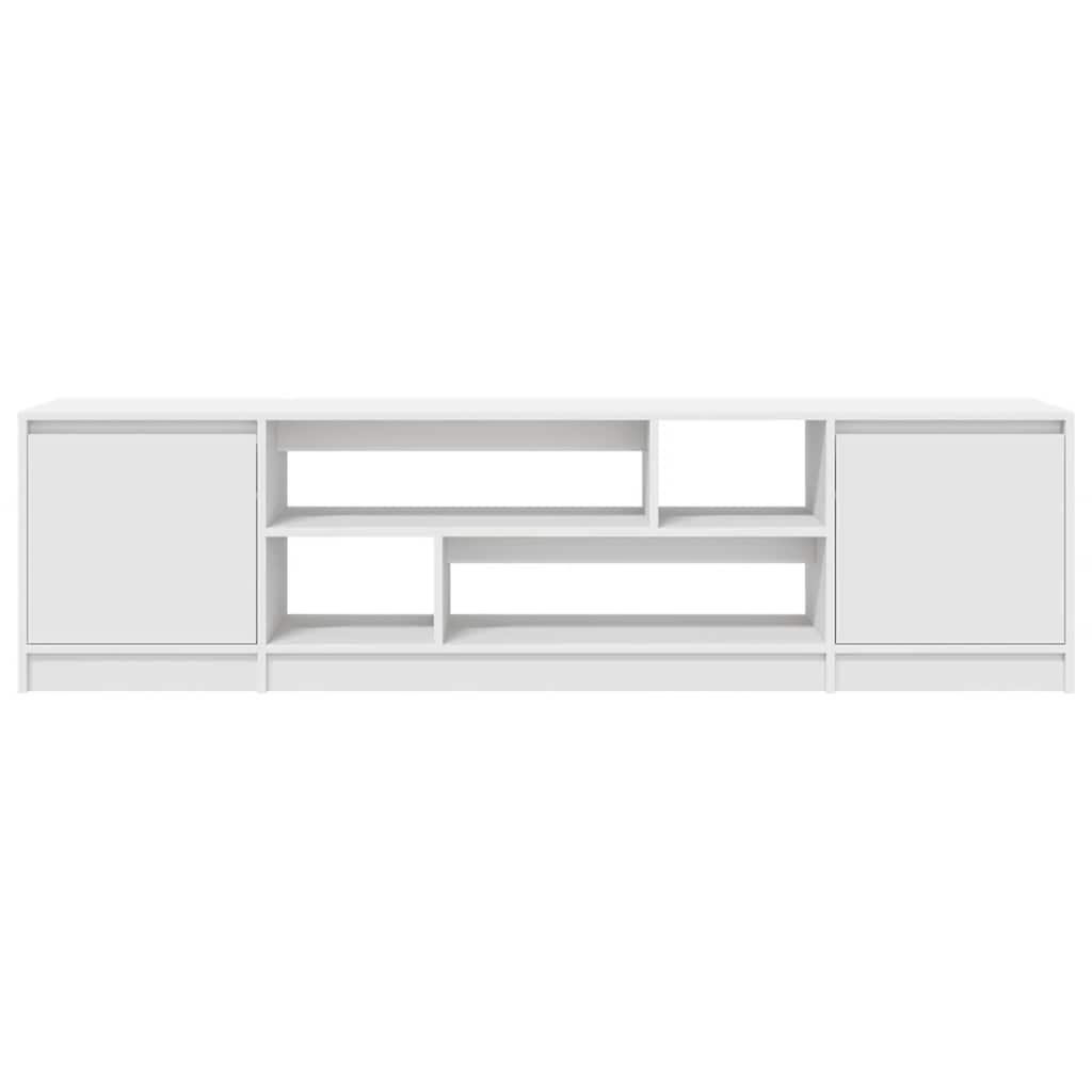 TV-Schrank Weiß 188,5x41x50 cm Holzwerkstoff