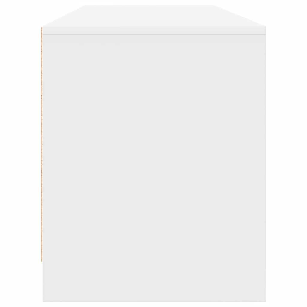 TV-Schrank Weiß 188,5x41x50 cm Holzwerkstoff