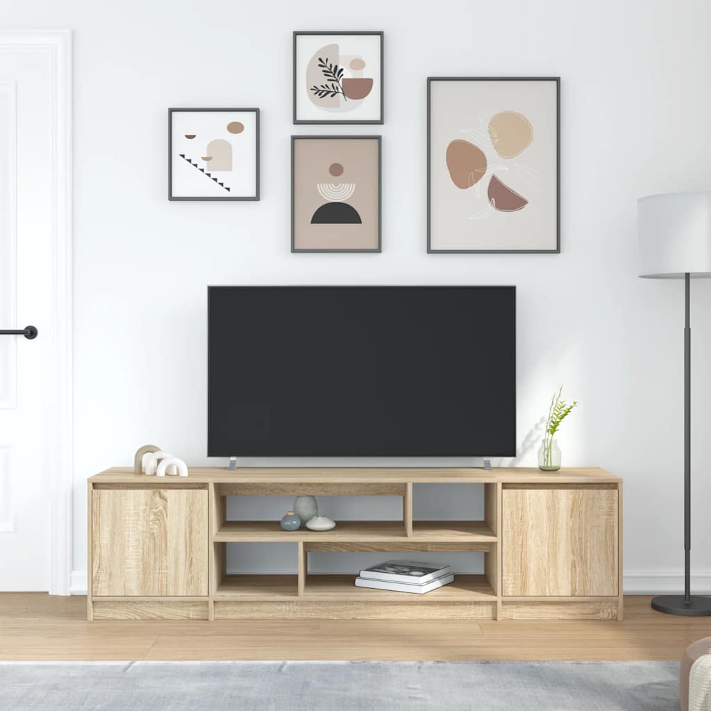 TV-Schrank Sonoma-Eiche 188,5x41x50 cm Holzwerkstoff