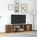 TV-Schrank Räuchereiche 188,5x41x50 cm Holzwerkstoff