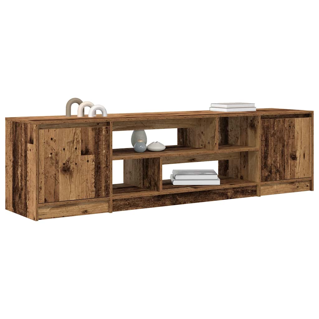 TV-Schrank Altholz-Optik 188,5x41x50 cm Holzwerkstoff