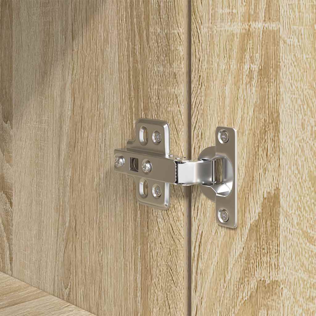 Highboard Sonoma-Eiche 50x35x180 cm Holzwerkstoff