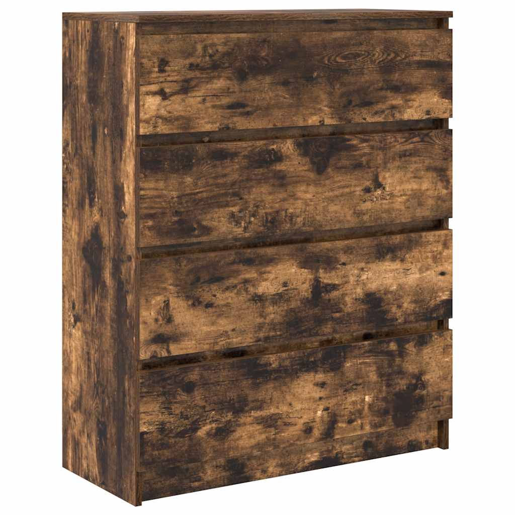 Sideboard Räuchereiche 80x35x99 cm Holzwerkstoff
