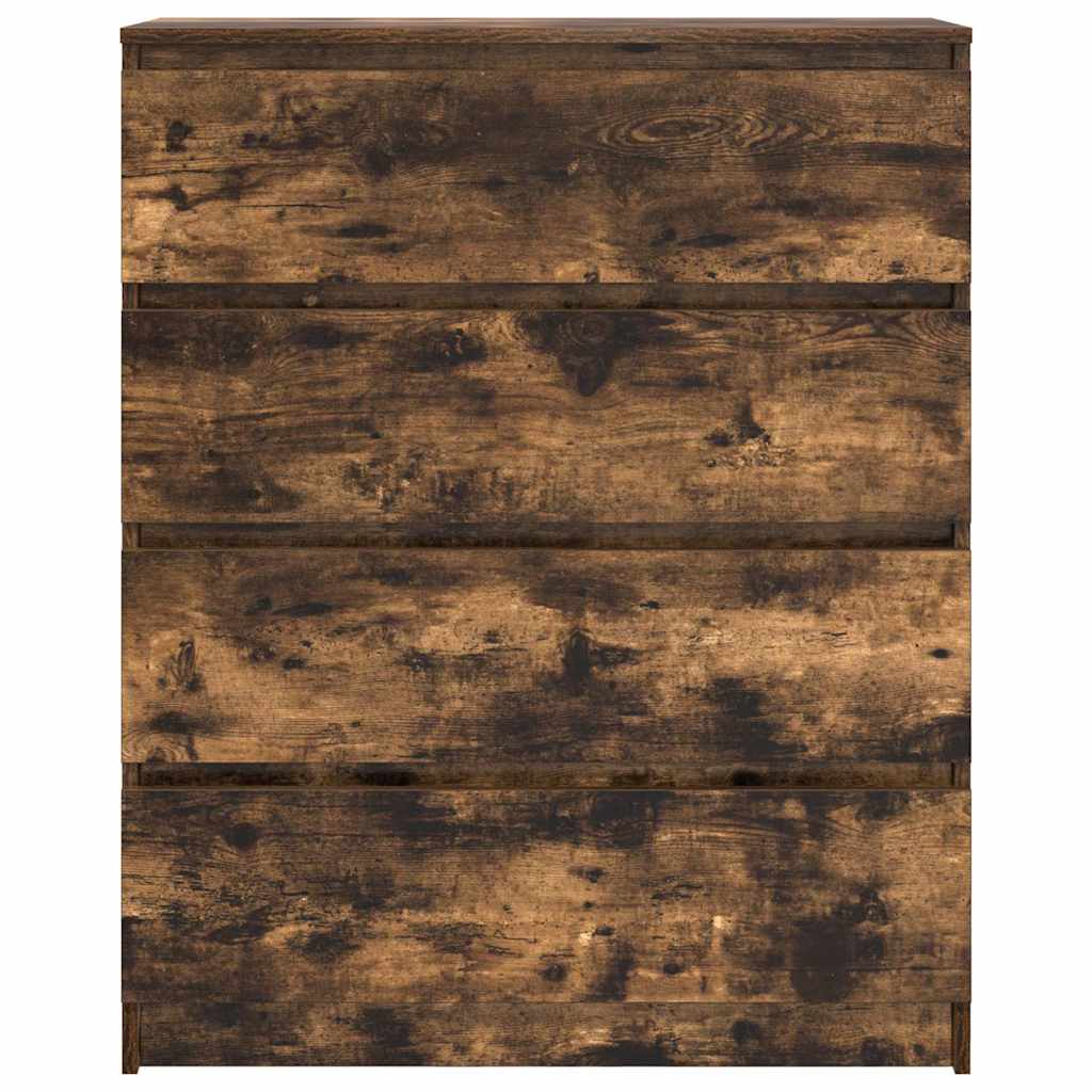 Sideboard Räuchereiche 80x35x99 cm Holzwerkstoff