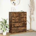 Sideboard Räuchereiche 80x35x99 cm Holzwerkstoff