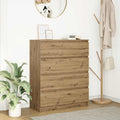 Sideboard Artisan-Eiche 80x35x99 cm Holzwerkstoff