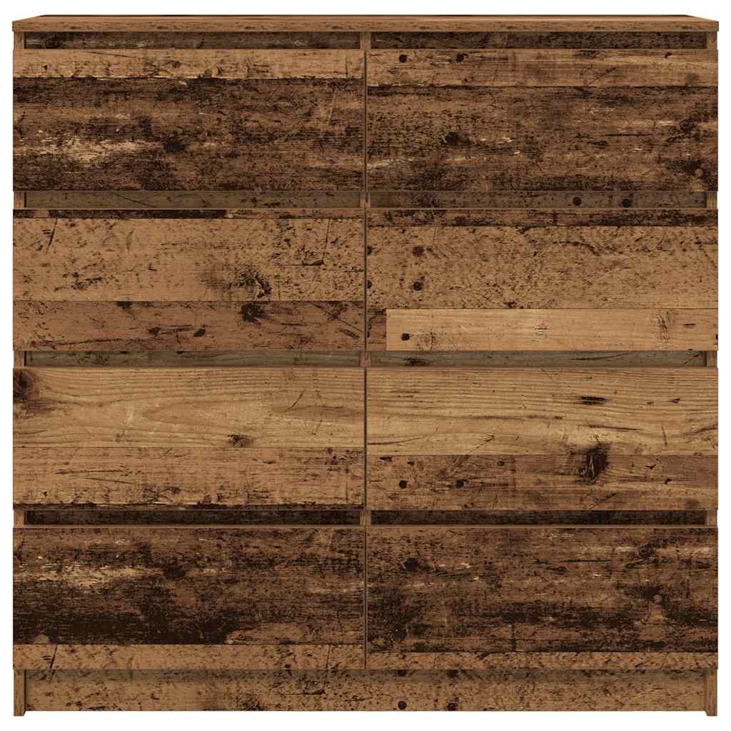 Sideboard Altholz-Optik 100x35x99 cm Holzwerkstoff