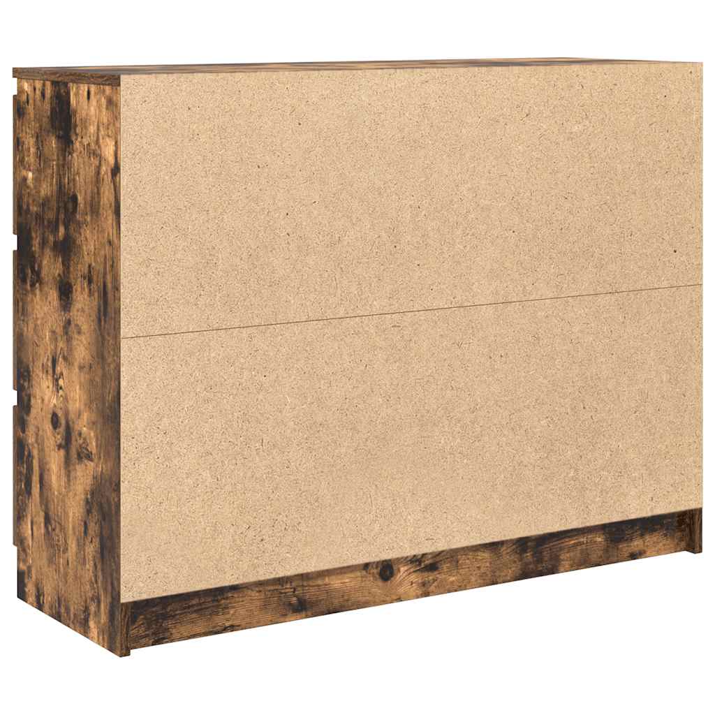 Sideboard Räuchereiche 100x35x76 cm Holzwerkstoff