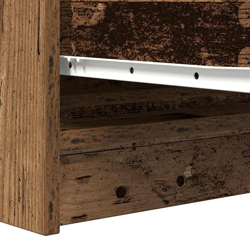 Sideboard Altholz-Optik 100x35x76 cm Holzwerkstoff