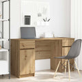 Schreibtisch Artisan-Eiche 140 x 49 x 76 cm Holzwerkstoff