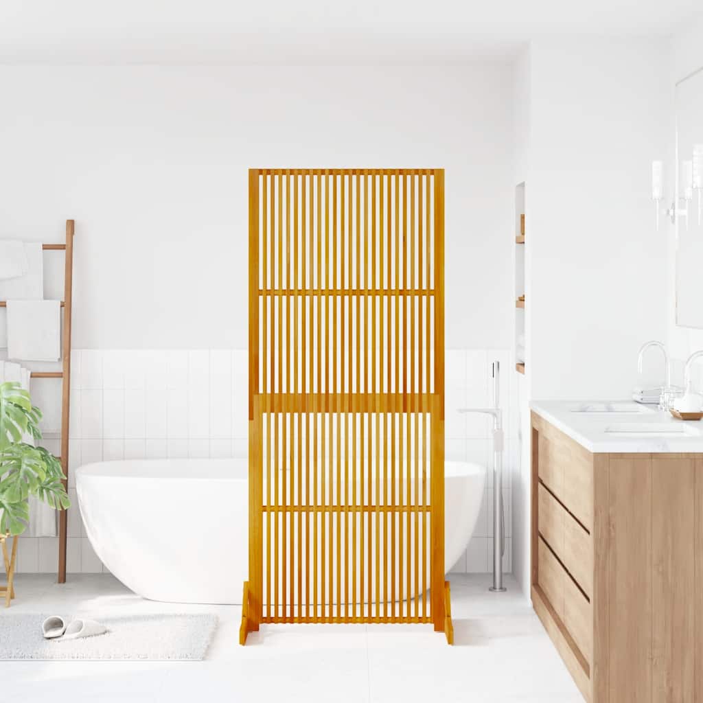 Sichtschutz Innen/Außen 180,5 cm Massivholz Akazie