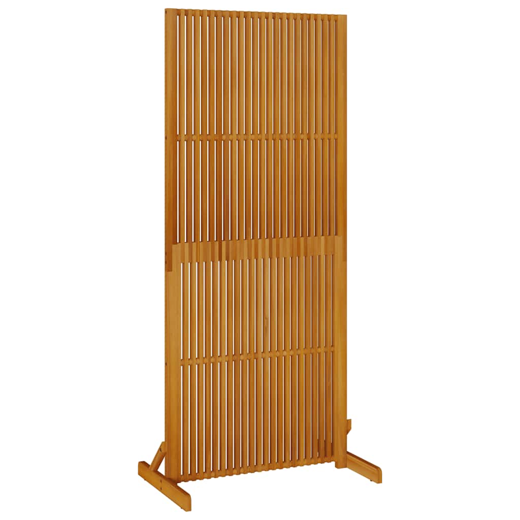 Sichtschutz Innen/Außen 180,5 cm Massivholz Akazie