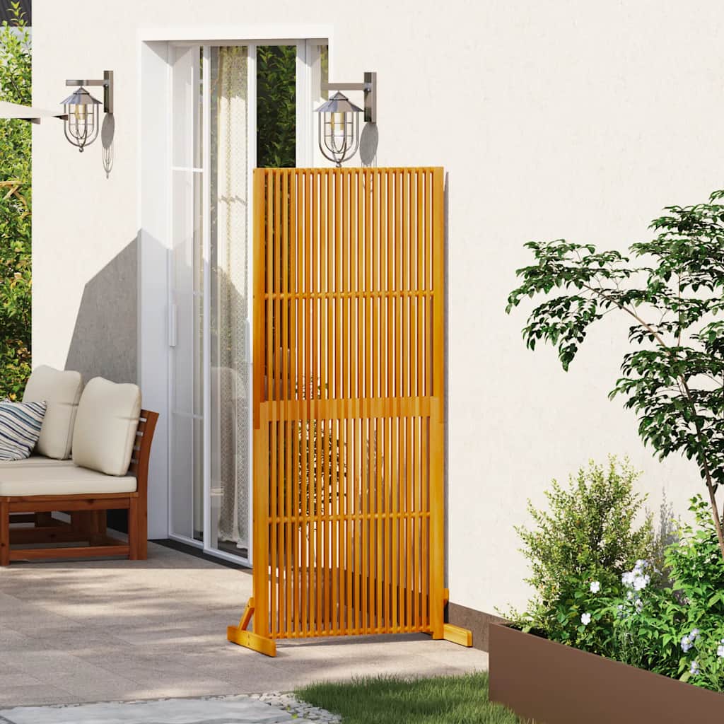 Sichtschutz Innen/Außen 180,5 cm Massivholz Akazie