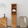 Badezimmermöbel-Set mit Regal VIGO 2 pcs Braun und Honigbraun