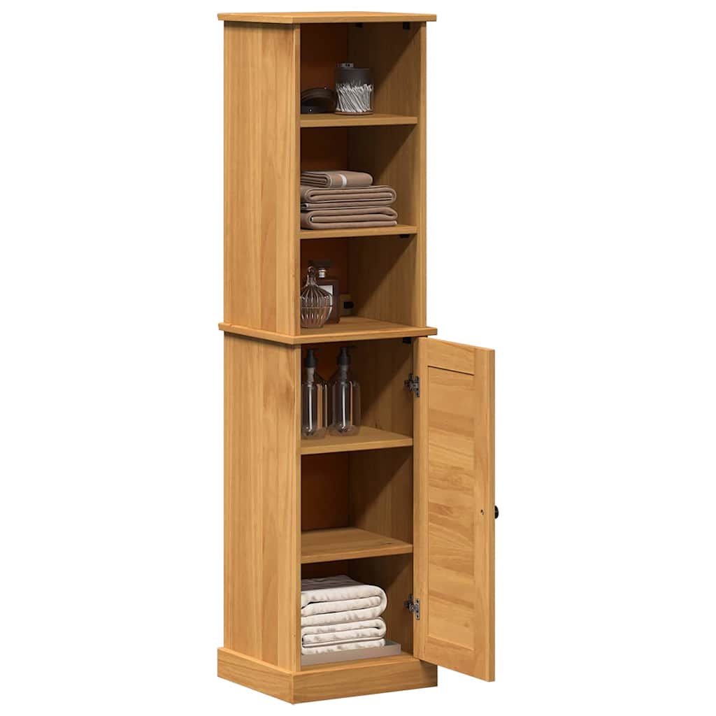 Badezimmermöbel-Set mit Regal VIGO 2 pcs Braun und Honigbraun
