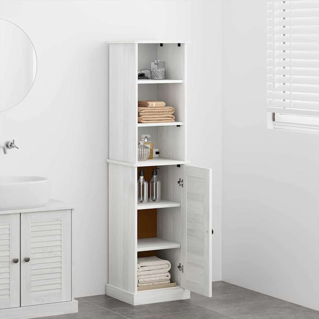 Badezimmermöbel-Set mit Regal VIGO 2 pcs Weiß und Antikweiß