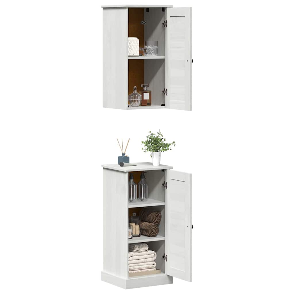 Badezimmermöbel-Set mit Regal VIGO 2 pcs Weiß und Antikweiß