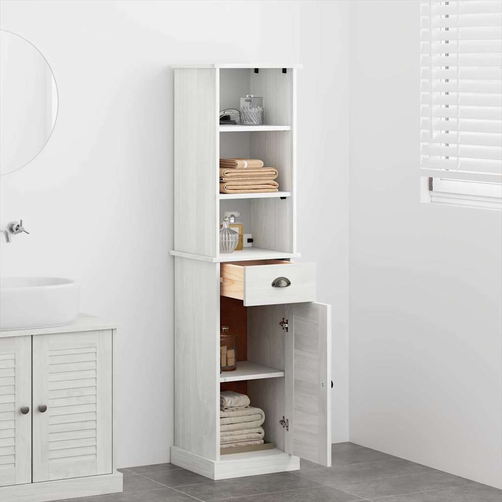 Badezimmermöbel-Set mit Regal VIGO 2 pcs Weiß und Antikweiß