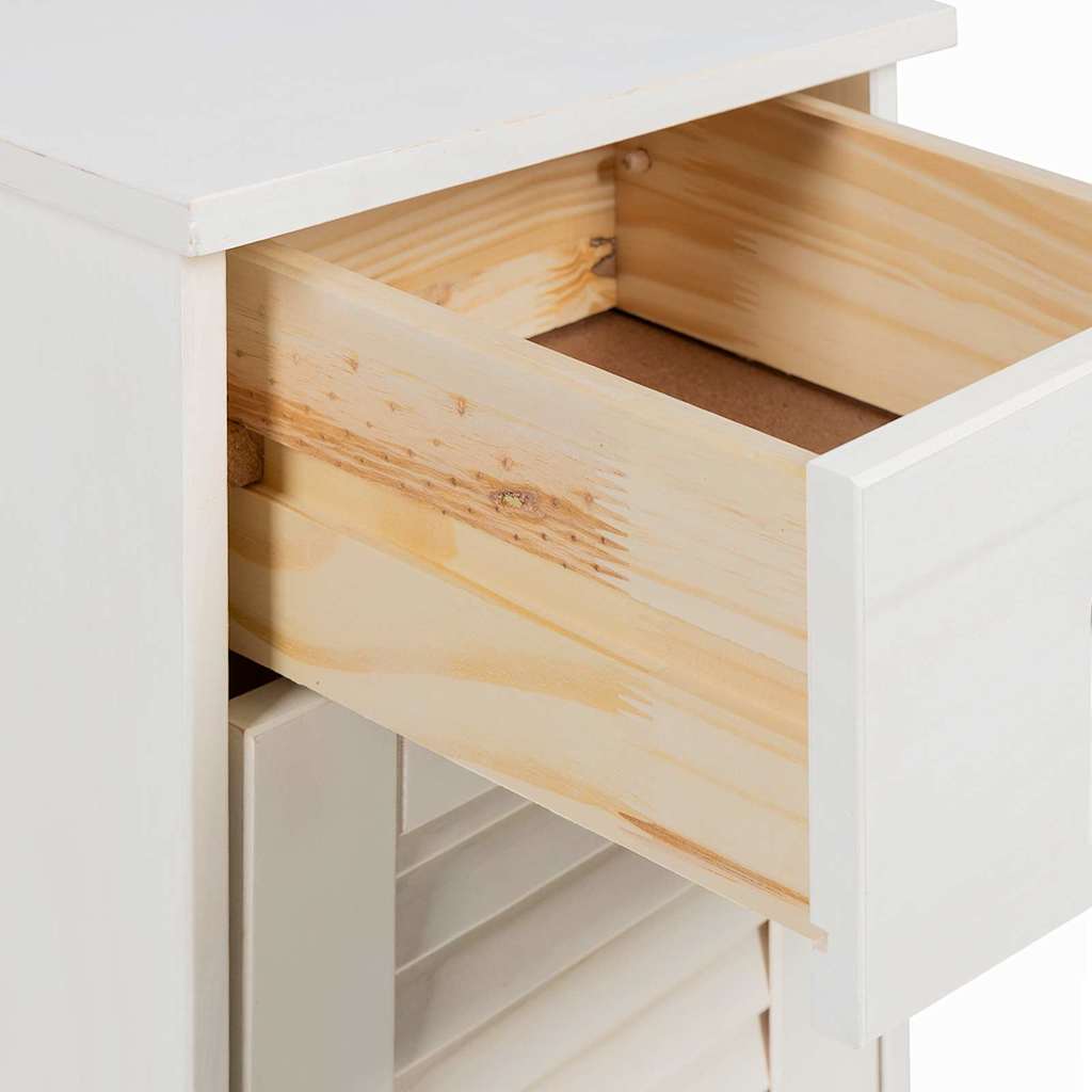 Badezimmerschrank VIGO 2 pcs Weiß und Antikweiß 37 x 34 x 80 cm