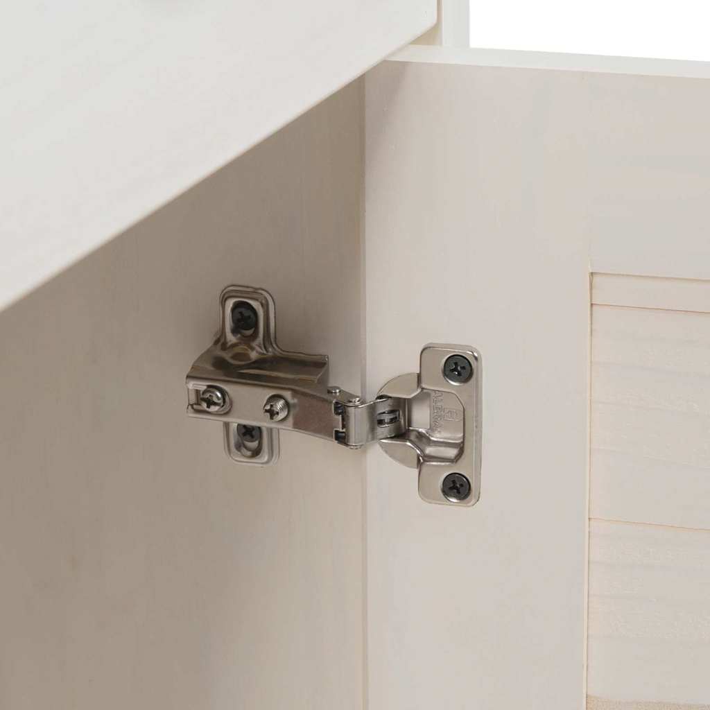 Badezimmerschrank VIGO 2 pcs Weiß und Antikweiß 37 x 34 x 80 cm