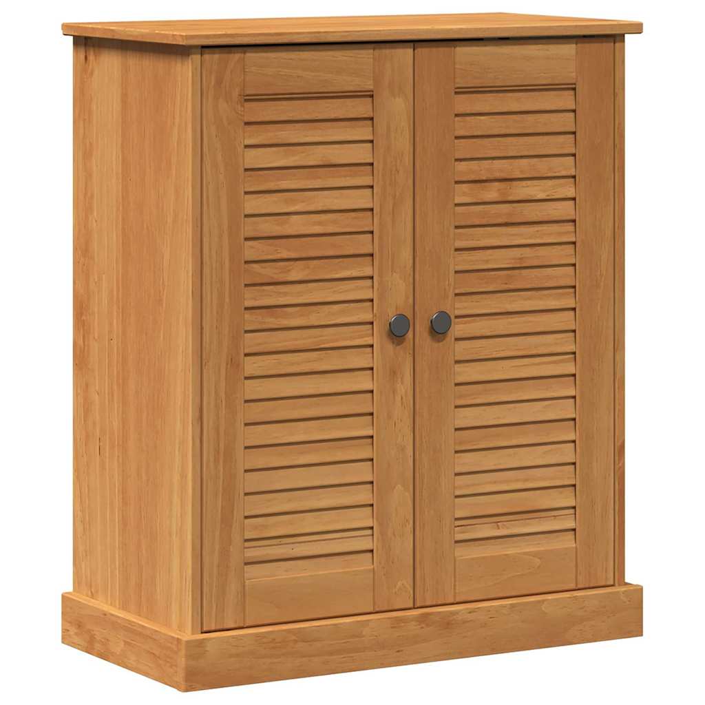 Badezimmermöbel-Set mit Regal VIGO 2 pcs Braun und Honigbraun