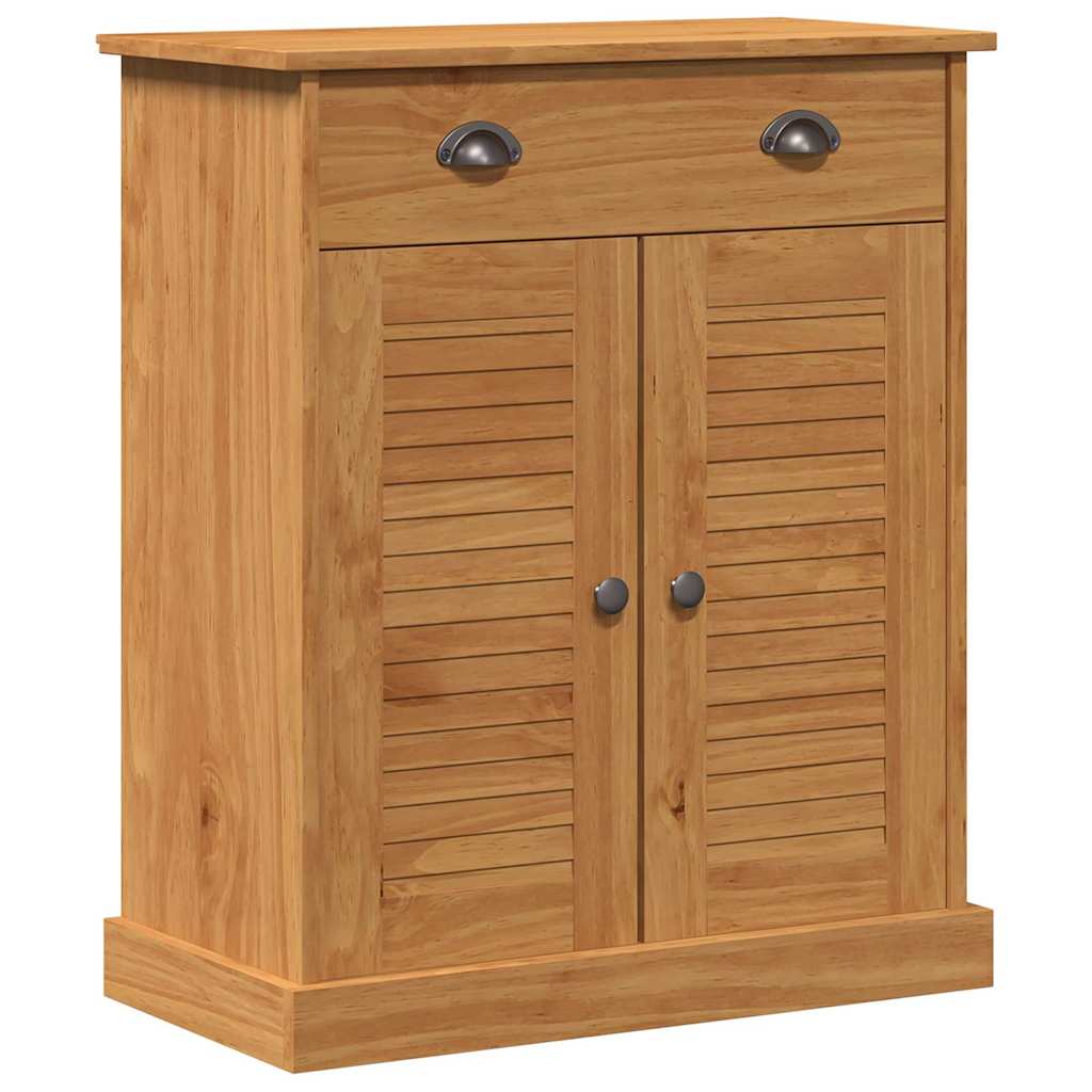 Badezimmermöbel-Set mit Regal VIGO 2 pcs Braun und Honigbraun