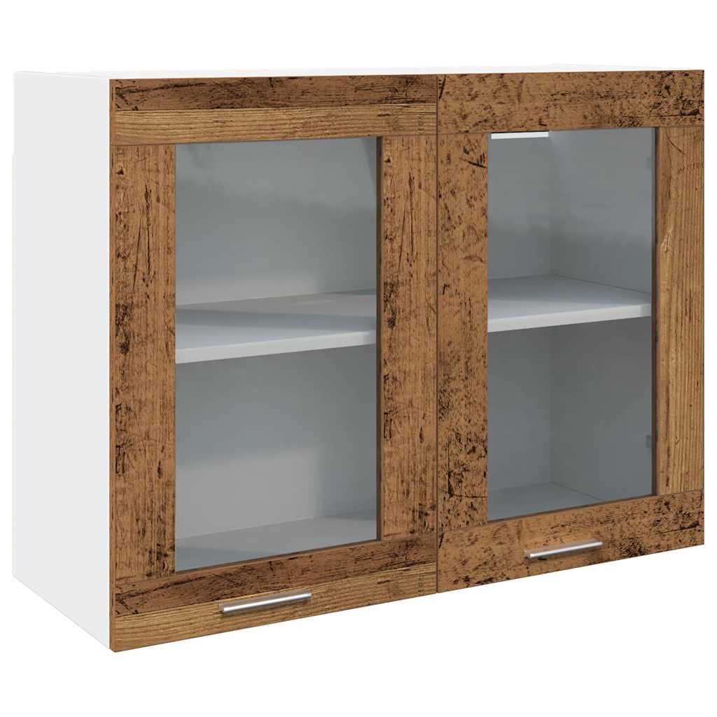 7-tlg. Küchenschrank-Set Lyon Altholz-Optik Holzwerkstoff