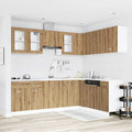 11-tlg. Küchenschrank-Set Lyon Artisan-Eiche Holzwerkstoff