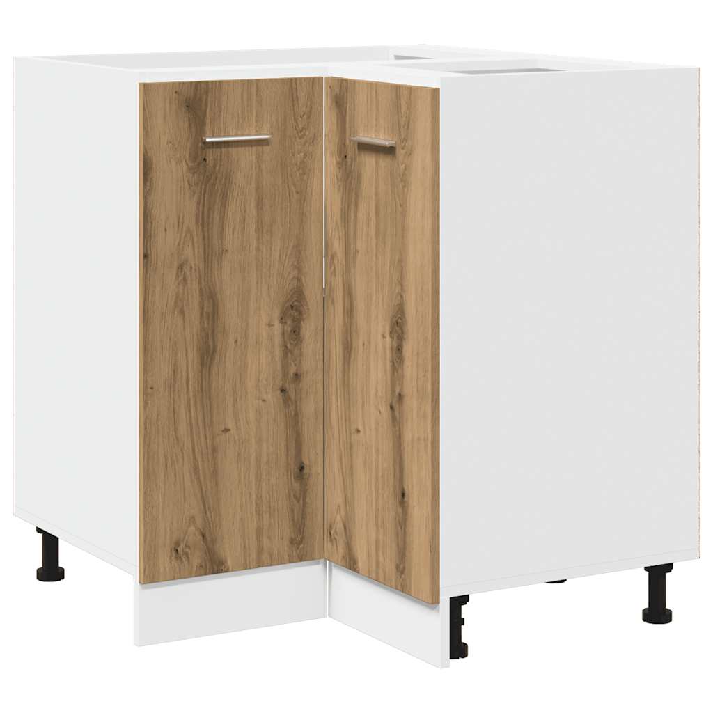 11-tlg. Küchenschrank-Set Lyon Artisan-Eiche Holzwerkstoff