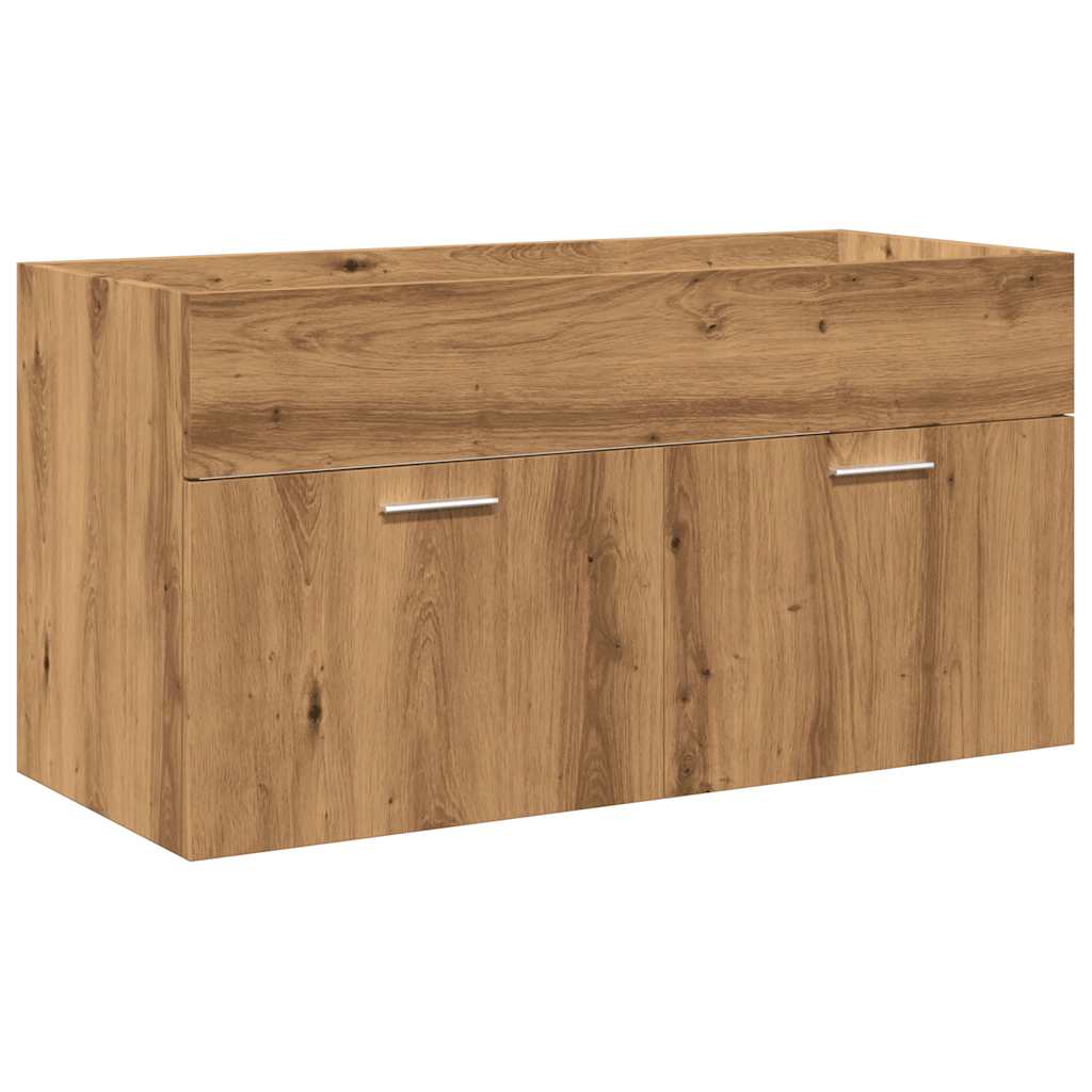 5-tlg. Badmöbel-Set Artisan-Eiche Holzwerkstoff