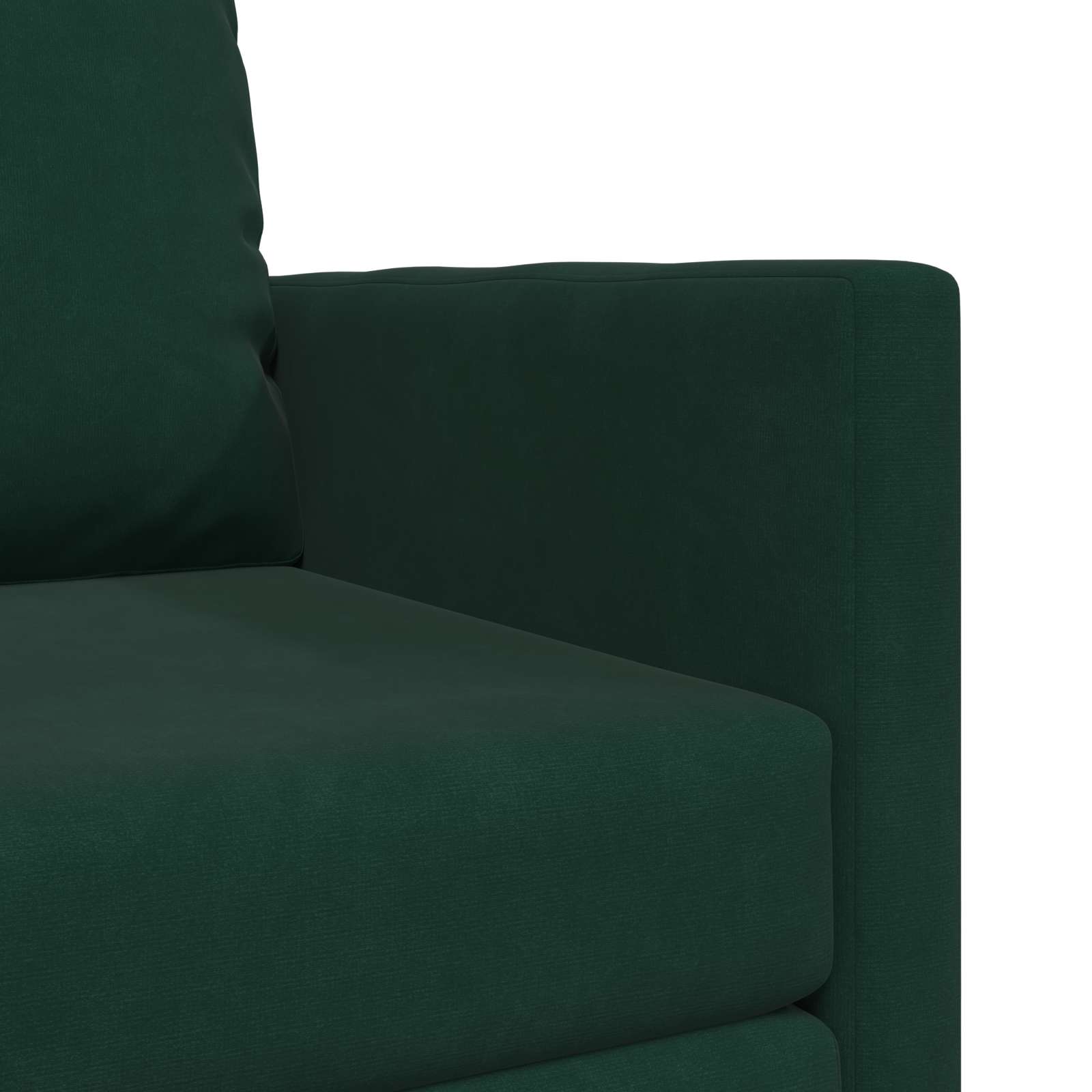 Schlafsofa Dunkelgrün 74 x 77 x 81 cm Samt