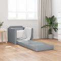 Schlafsofa 60cm Hellgrau Stoff