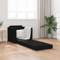 Schlafsofa Schwarz 74 x 77 x 81 cm Stoff