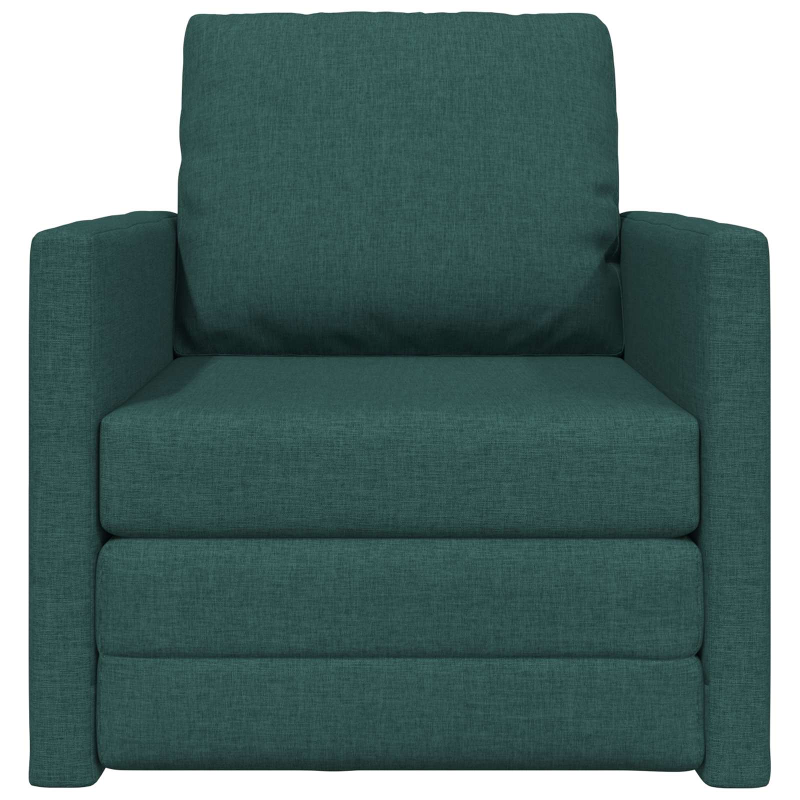 Schlafsofa Dunkelgrün 74 x 77 x 81 cm Stoff