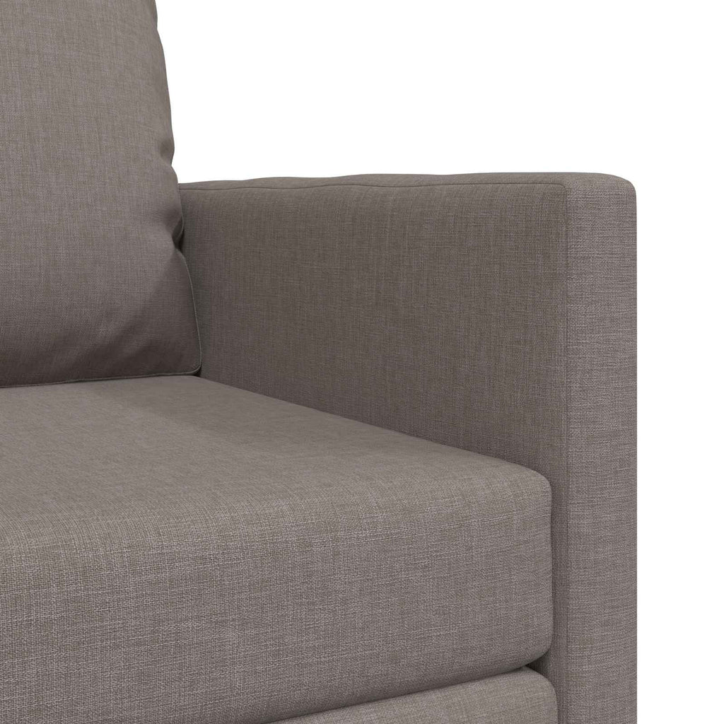 Schlafsofa Taupe 74 x 77 x 81 cm Stoff