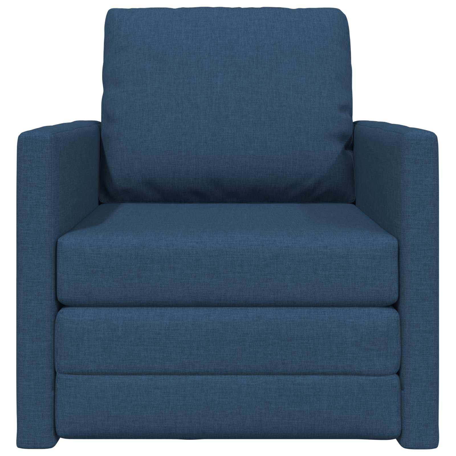 Schlafsofa Blau 74 x 77 x 81 cm Stoff