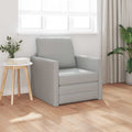 Schlafsofa Wolkengrau 74 x 77 x 81 cm Stoff