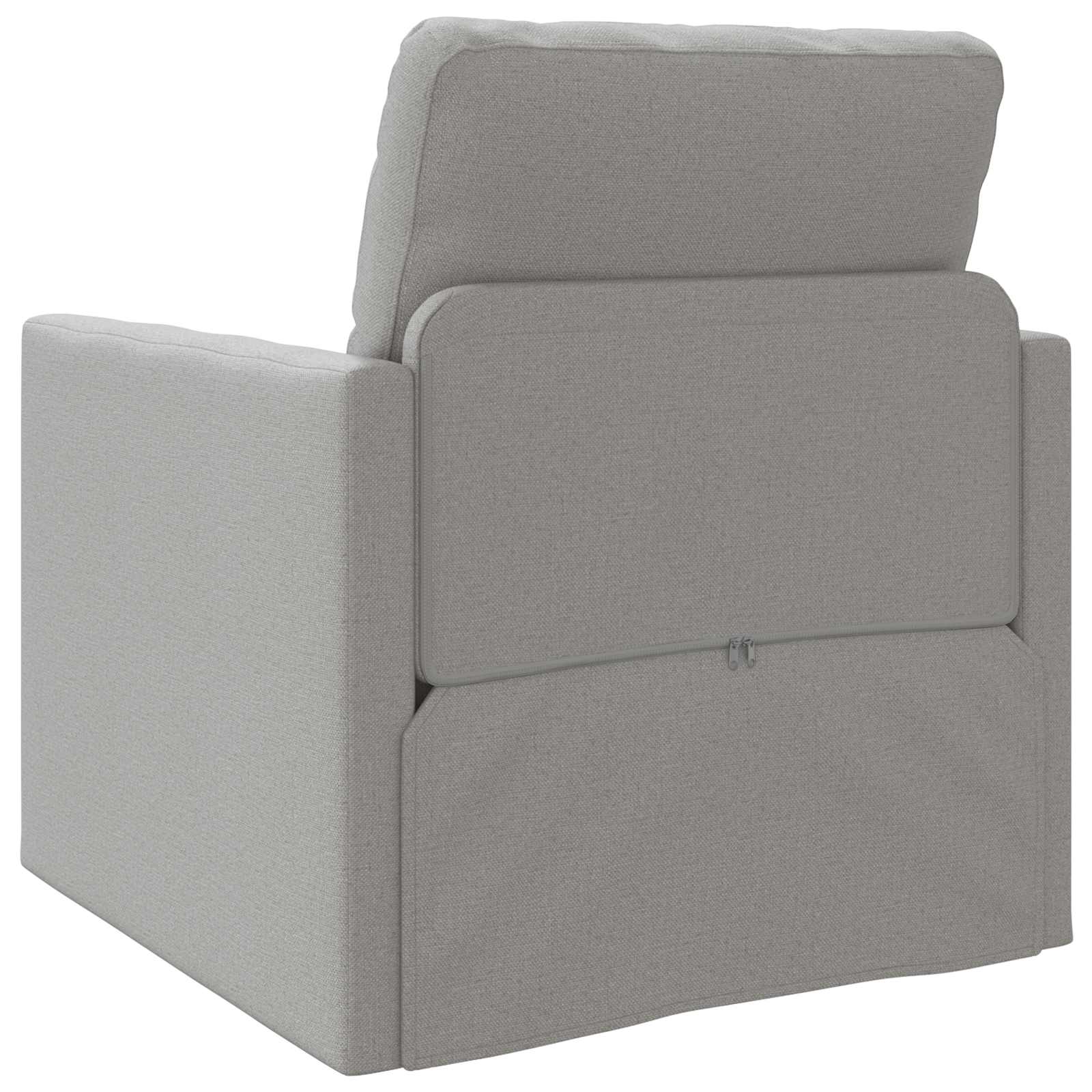 Schlafsofa Wolkengrau 74 x 77 x 81 cm Stoff