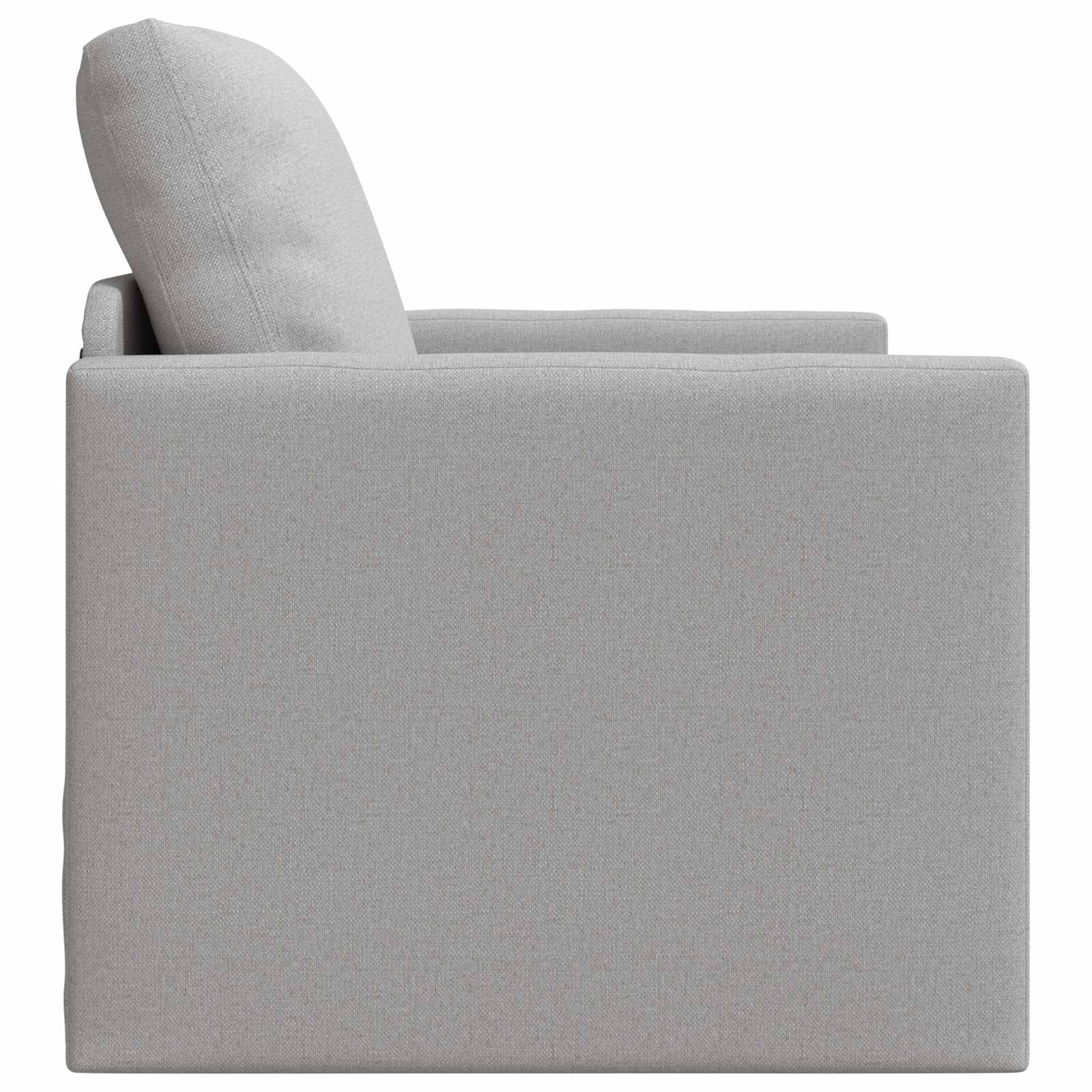 Schlafsofa Wolkengrau 74 x 77 x 81 cm Stoff