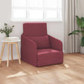 Schlafsofa Weinrot 65 x 80 x 83 cm Stoff