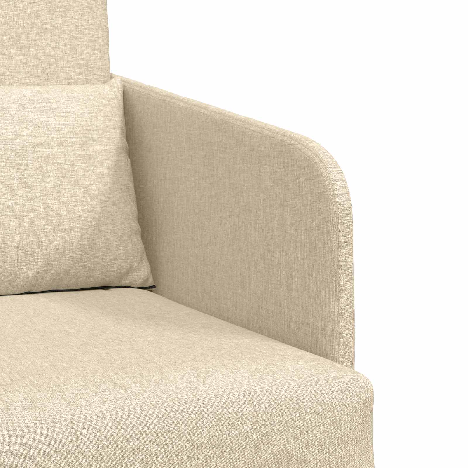Schlafsofa Creme 65 x 80 x 83 cm Stoff