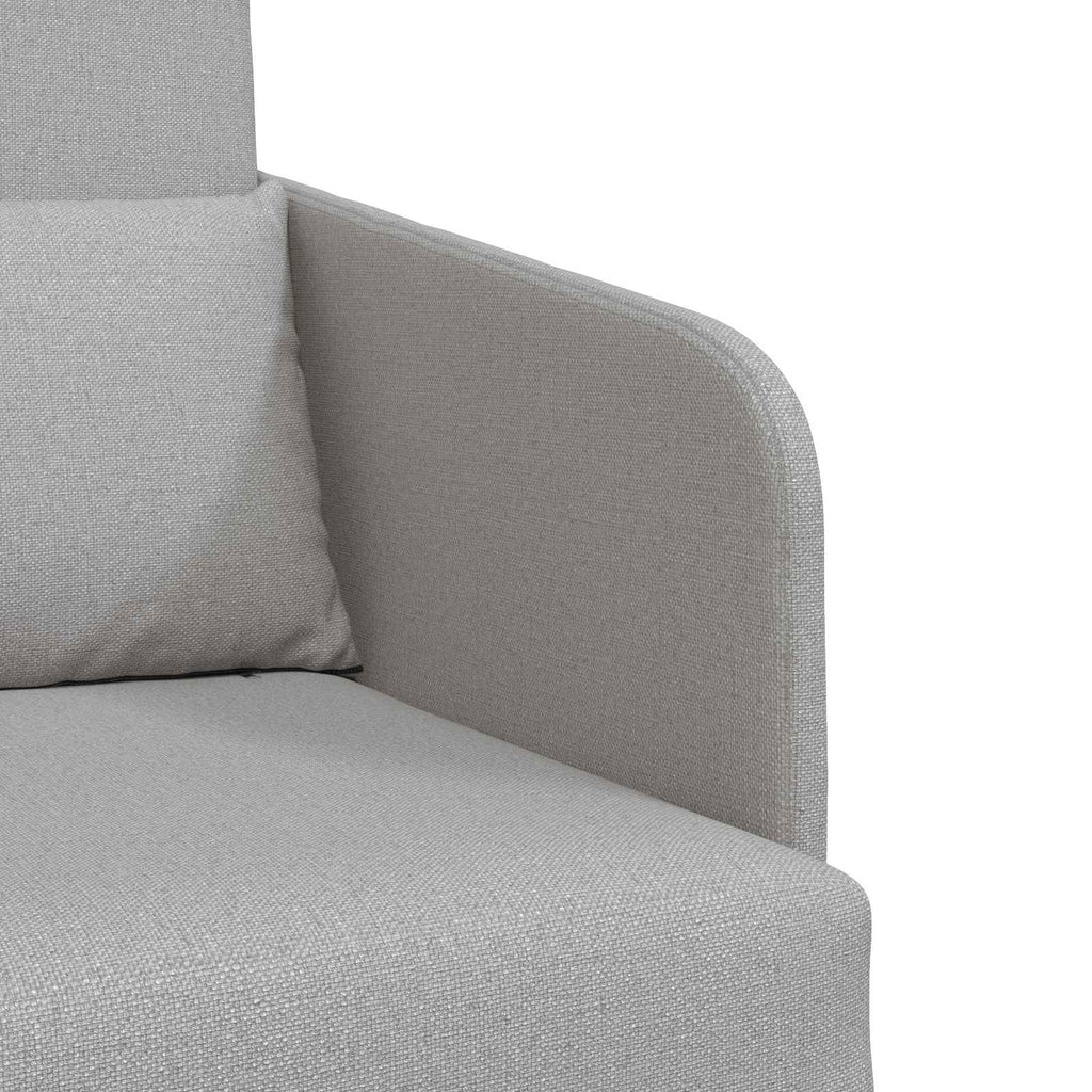 Schlafsofa Wolkengrau 65 x 80 x 83 cm Stoff