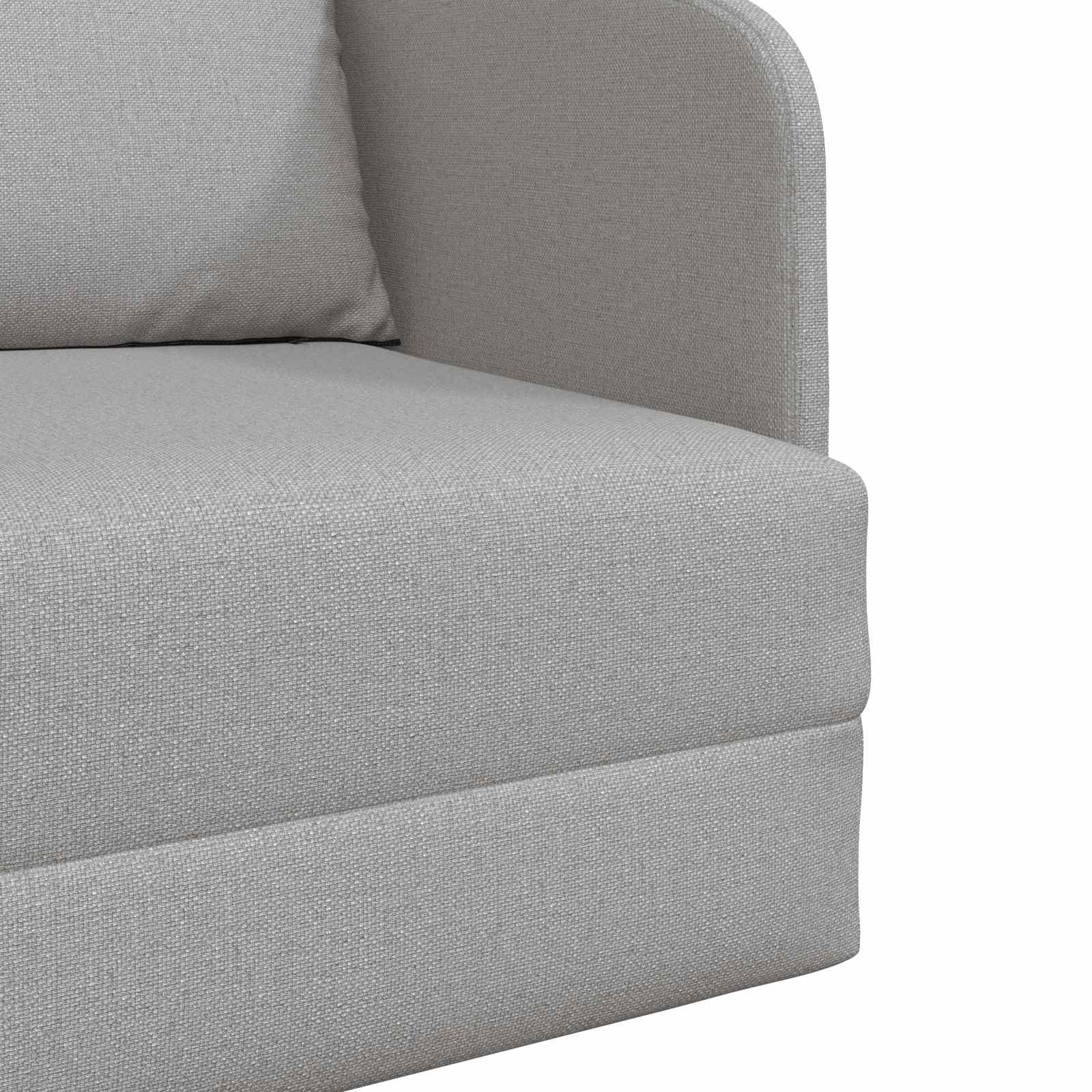 Schlafsofa Wolkengrau 65 x 80 x 83 cm Stoff