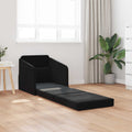 Schlafsofa Schwarz 65 x 80 x 83 cm Samt