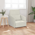 Schlafsofa Creme 65 x 80 x 83 cm Samt