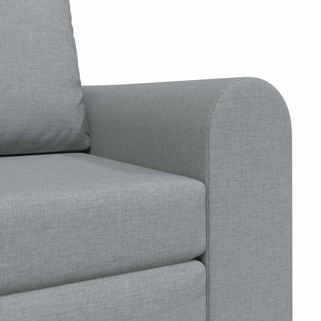 Schlafsofa Hellgrau 98 x 71 x 83 cm Stoff